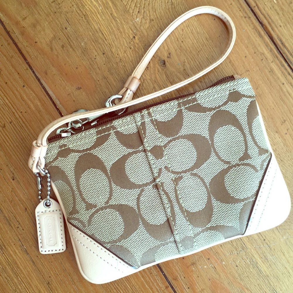 Authentic Coach Wristlet